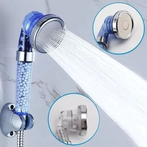 Ducha Spa con Filtro Mineral – Alta Presión, Piel Suave y Cabello Saludable