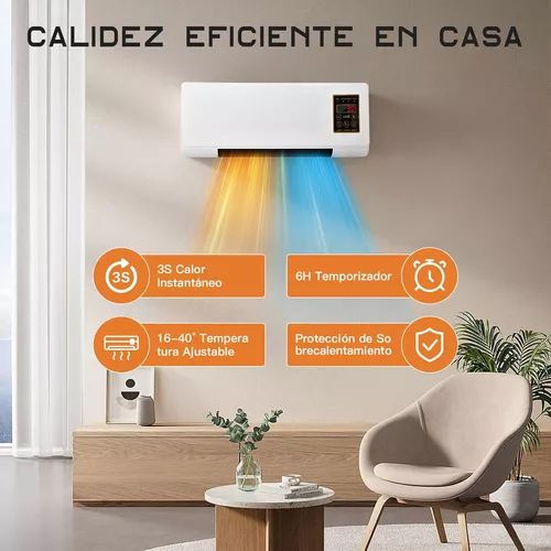 Calefactor inteligente / Aire Acondicionado 2 En 1