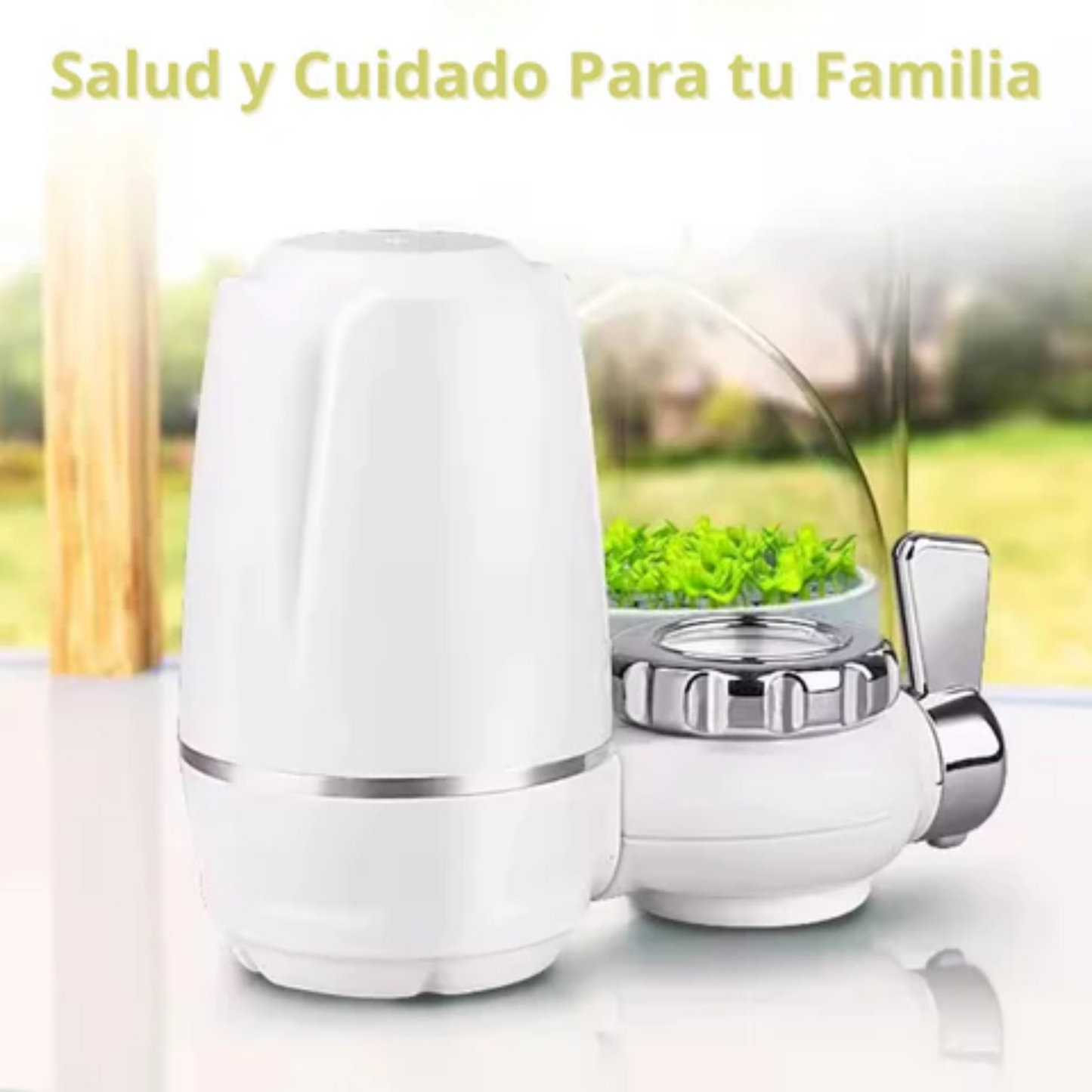 Filtro de Agua para Llave con 7 Etapas de Purificación – Agua Limpia y Mineralizada en Casa