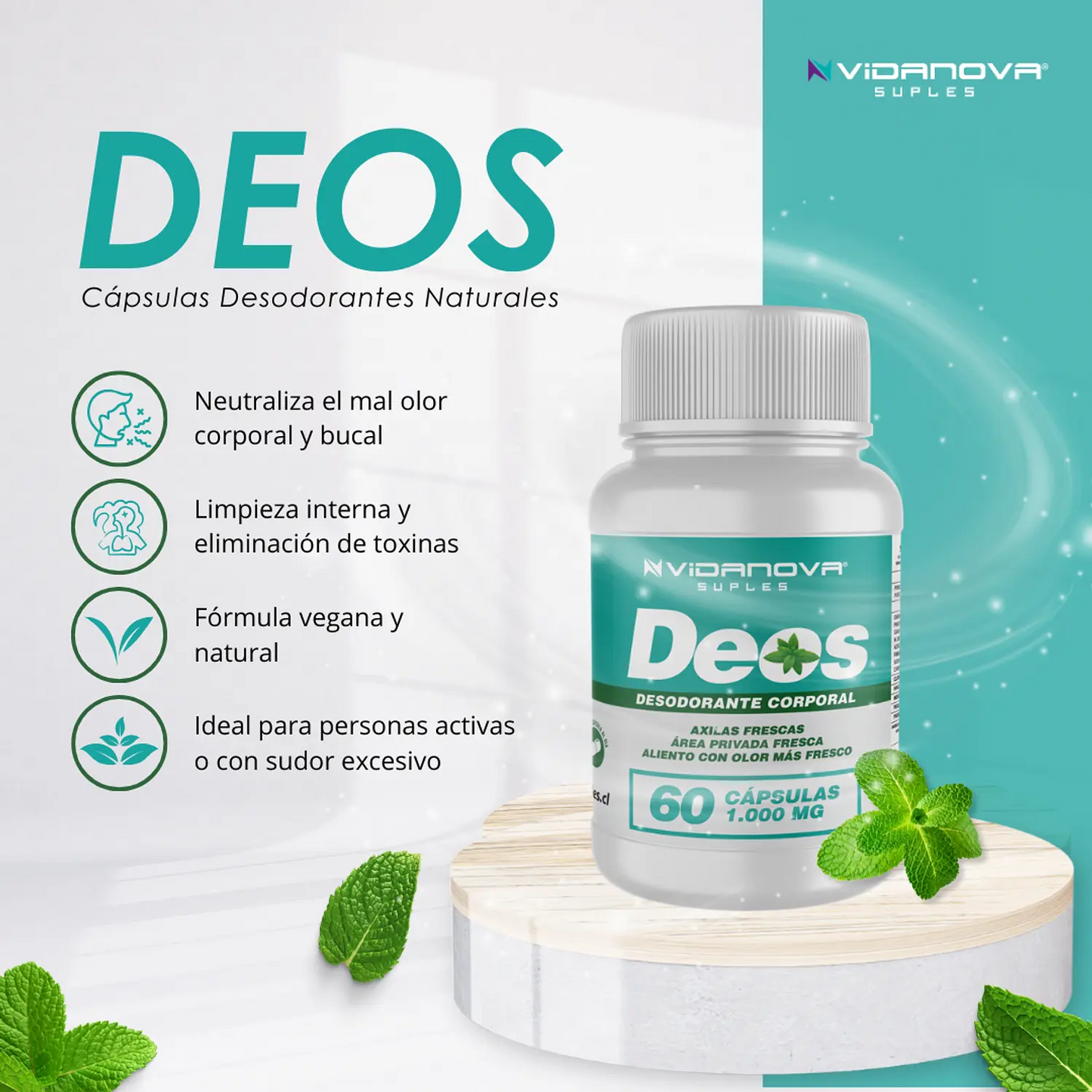 DEOS 1000mg - 60 Caps